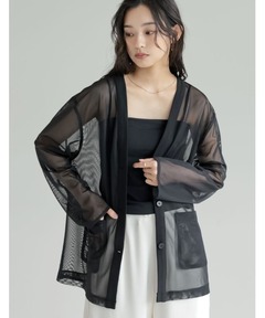 セール】sahara× KOTOKA IZUMI Sheer Top（Tシャツ/カットソー