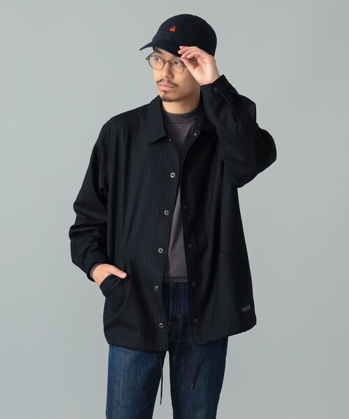 BEAMS F（ビームスエフ）の「【別注】Brooks Brothers / ロゴ ベースボールキャップ（ハット・メンズ・ネイビー・ONE SIZE）」の3枚目の写真