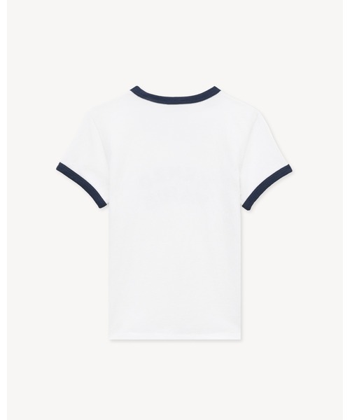 KENZO(ケンゾー)の「'KENZO Paris Emblem' スモール フィット Tシャツ イン コットン(Tシャツ/カットソー・レディース・ホワイト系その他・X-SMALL/SMALL/MEDIUM)」の6枚目の写真