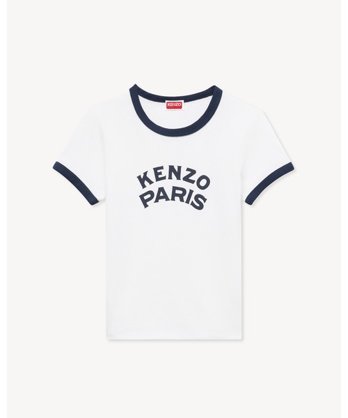 KENZO(ケンゾー)の「'KENZO Paris Emblem' スモール フィット Tシャツ イン コットン(Tシャツ/カットソー・レディース・ホワイト系その他・X-SMALL/SMALL/MEDIUM)」の5枚目の写真