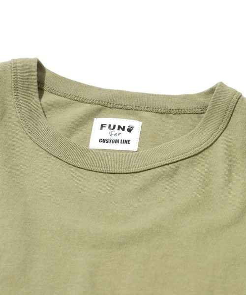 go slow caravan(ゴースローキャラバン)の「modem design/モデムデザイン USATee -色々おじさん-(Tシャツ/カットソー・メンズ・オリーブ/ナチュラル・LARGE/X-LARGE/MEDIUM)」の3枚目の写真