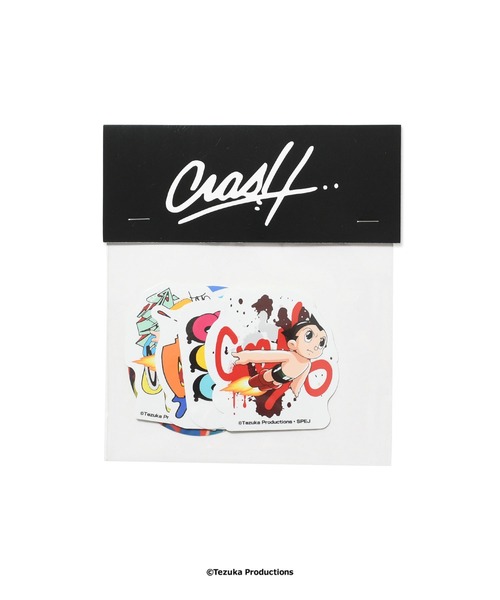 セール】アトム x CRASH ONE x HOMEGAME - ステッカーパック STICKER