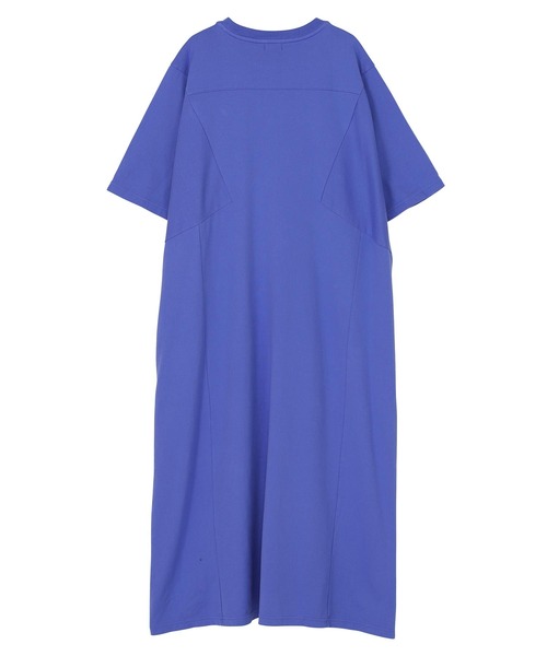 ZUCCa(ズッカ)の「GARMENT DYE JERSEY / ワンピース(ワンピース・レディース・ブルー・M size)」の2枚目の写真