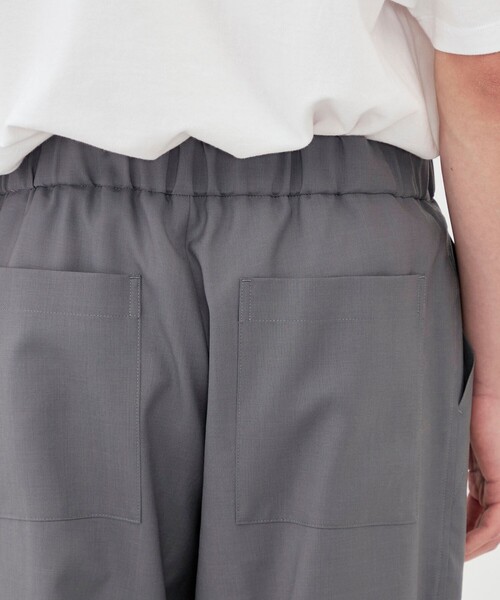 GALERIE VIE（ギャルリー ヴィー）の「ウォッシャブルトロピカル ファティーグパンツ（その他パンツ・メンズ・チャコールグレー/ネイビー・44/46）」の9枚目の写真