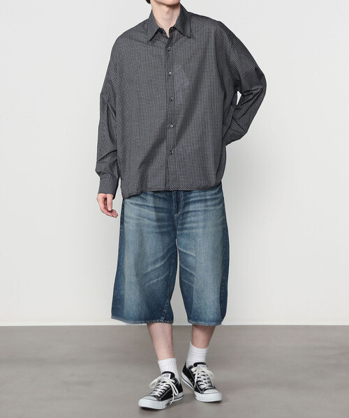 GOLD(ゴールド)の「gold | 11.5ozデニム ハーフパンツ MEN(デニムパンツ・メンズ・ネイビー・M/L)」の13枚目の写真