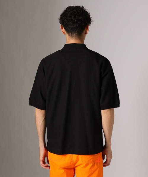 BAYFLOW(ベイフロー)の「スキッパーポロシャツ(Tシャツ/カットソー・メンズ・アイボリー/ブラック・LARGE/MEDIUM)」の6枚目の写真