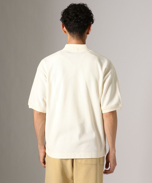 BAYFLOW(ベイフロー)の「スキッパーポロシャツ(Tシャツ/カットソー・メンズ・アイボリー/ブラック・LARGE/MEDIUM)」の9枚目の写真