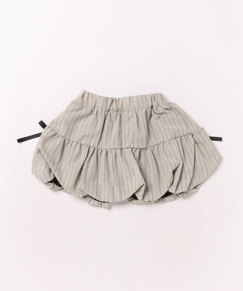 maarook(マルーク)の「コットンリネンストライプバルーンスカート(スカート・キッズ・オートミール・130cm/120cm/110cm/100cm/90cm)」の8枚目の写真