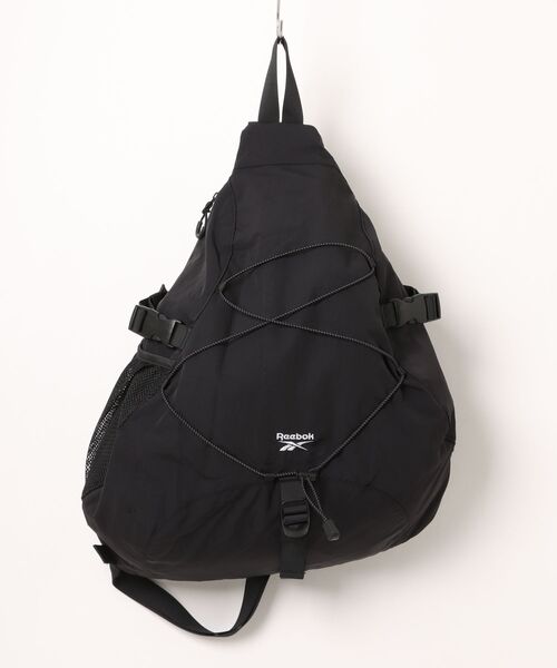 Reebok（リーボック）の「【Reebok】ナイロンワッシャーワンショルダーバッグ ARB1179（ショルダーバッグ・メンズ・ブラック/グレイッシュベージュ/チャコールグレー・FREE）」の3枚目の写真