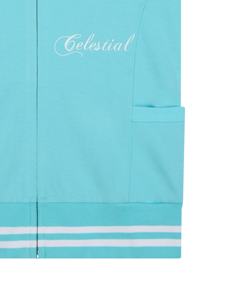 LUVISTRUE（ラヴイズトゥルー）の「SY ANGEL HOOD ZIP UP(BLUE)（パーカー・レディース・その他・FREE）」の6枚目の写真