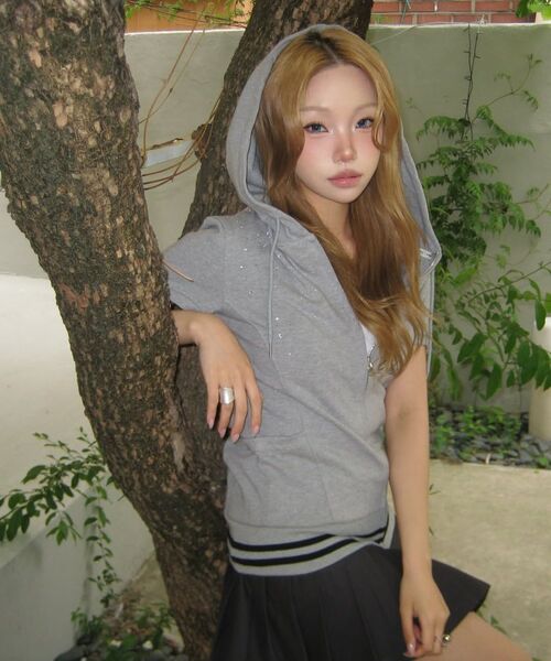 LUVISTRUE（ラヴイズトゥルー）の「SY ANGEL HOOD ZIP UP(BLUE)（パーカー・レディース・その他・FREE）」の16枚目の写真