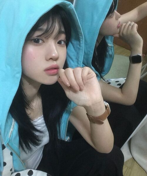 LUVISTRUE（ラヴイズトゥルー）の「SY ANGEL HOOD ZIP UP(BLUE)（パーカー・レディース・その他・FREE）」の18枚目の写真