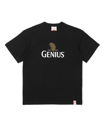 ヘビーコットン GENIUS TEE ブラック