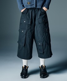 Asymmetry Cropped Cargo Pants / アシンメトリークロップドカーゴパンツ