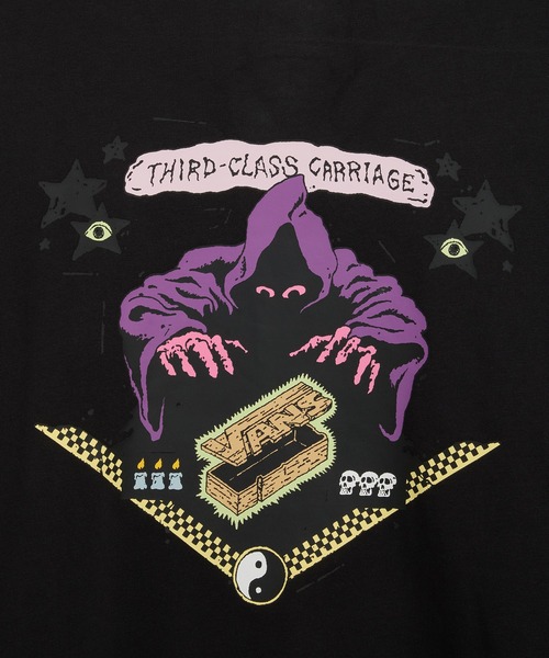 VANS(バンズ)の「SOON.EASY Tシャツ / SOON EASY LS TEE Black VN000VNFBLK1(Tシャツ/カットソー・メンズ・ブラック・X-LARGE/MEDIUM/LARGE/SMALL)」の3枚目の写真