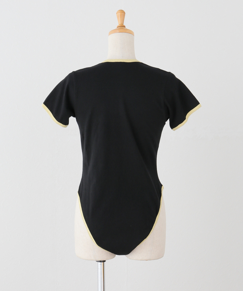 IENA LA BOUCLE(イエナラブークル)の「fifi collection フィフィコレクション piping body suit 24-01(Tシャツ/カットソー・レディース・ブラック系その他・FREE)」の8枚目の写真