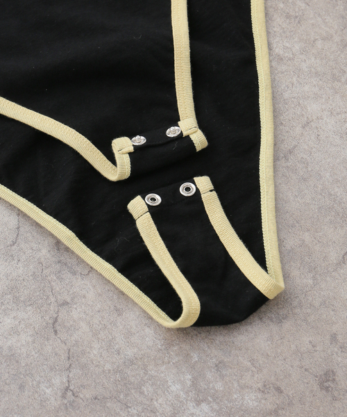 IENA LA BOUCLE(イエナラブークル)の「fifi collection フィフィコレクション piping body suit 24-01(Tシャツ/カットソー・レディース・ブラック系その他・FREE)」の5枚目の写真