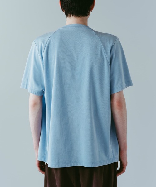 Knuth Marf(クヌースマーフ)の「【Knuth Marf】tuck detail oversized tee(Tシャツ/カットソー・レディース・ブラウン/ブラック/ブルー・FREE)」の10枚目の写真
