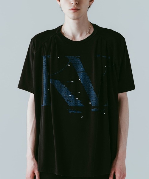 Knuth Marf(クヌースマーフ)の「【Knuth Marf】tuck detail oversized tee(Tシャツ/カットソー・レディース・ブラウン/ブラック/ブルー・FREE)」の6枚目の写真