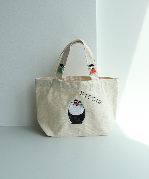 CASA PICONE（カーサピッコーネ）の「刺繍ミニトートバッグ（トートバッグ・レディース・C/D/I/G/A/B/F/J/E/H・FREE）」の7枚目の写真