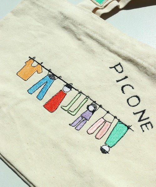 CASA PICONE（カーサピッコーネ）の「刺繍ミニトートバッグ（トートバッグ・レディース・C/D/I/G/A/B/F/J/E/H・FREE）」の11枚目の写真