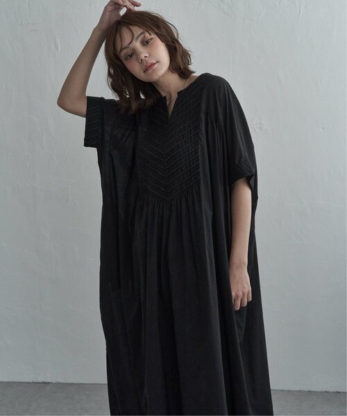 notch.（ノッチ）の「［高身長さんサイズ有］【notch. by KR 】フロント刺繍スキッパーワンピース（ワンピース・レディース・ネイビー/オフホワイト/ライトブルー/ブラック・TM/M）」の18枚目の写真