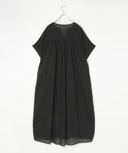 notch.（ノッチ）の「［高身長さんサイズ有］【notch. by KR 】フロント刺繍スキッパーワンピース（ワンピース・レディース・ネイビー/オフホワイト/ライトブルー/ブラック・TM/M）」の15枚目の写真