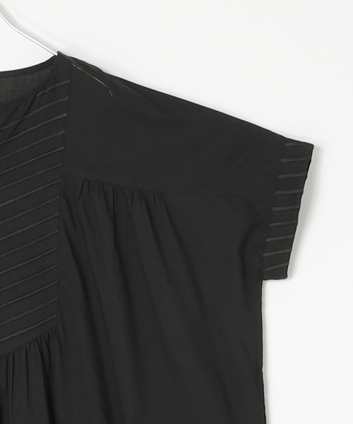 notch.（ノッチ）の「［高身長さんサイズ有］【notch. by KR 】フロント刺繍スキッパーワンピース（ワンピース・レディース・ネイビー/オフホワイト/ライトブルー/ブラック・TM/M）」の18枚目の写真