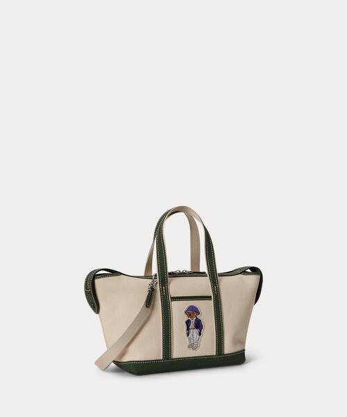 Polo ベア キャンバス ミニ ショッパー トート（トートバッグ）｜POLO