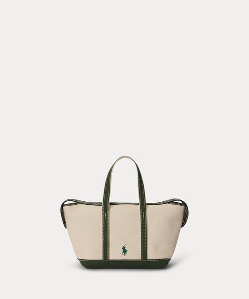 POLO RALPH LAUREN(ポロ ラルフ ローレン)の「Polo ベア キャンバス ミニ ショッパー トート(トートバッグ・レディース・ナチュラル・ONE)」の9枚目の写真