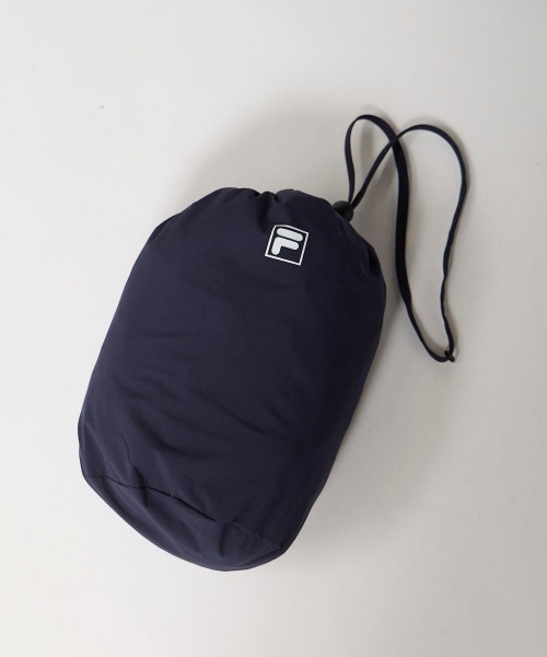 FILA GOLF(フィラゴルフ )の「【FILA GOLF:フィラゴルフ】レディースレインウェア 長袖・半袖2WAY仕様 ゴルフ 通勤 アウトドア(セットアップ・レディース・ホワイト/ネイビー・X-LARGE/LARGE/MEDIUM)」の14枚目の写真