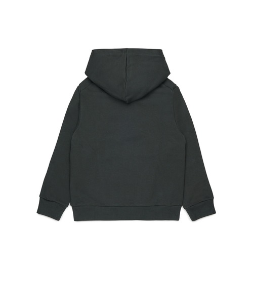 MARNI（マルニ）の「キッズ プルオーバーパーカー MARNI KID（パーカー・キッズ・チャコールグレー/ブラウン・14Y/12Y/10Y/8Y/4Y/6Y）」の3枚目の写真
