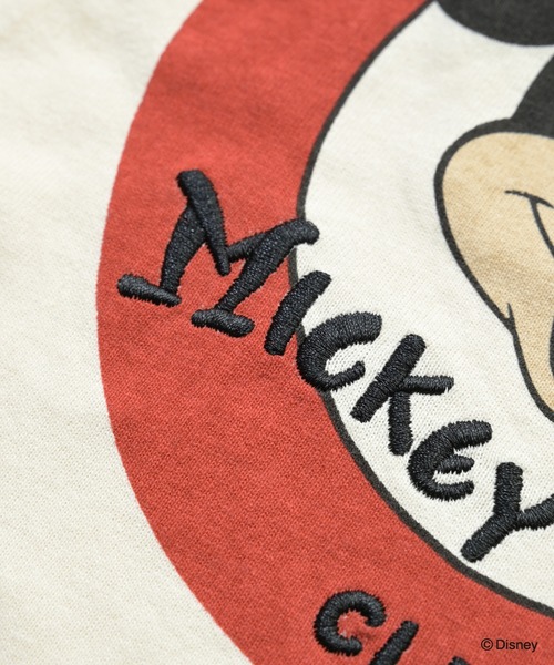 MARKEY'S(マーキーズ)の「【別注】Disney ミッキーマウス ラグランロンT/おとな(Tシャツ/カットソー・レディース・レッド/チャコール/ブルー・160cm)」の12枚目の写真