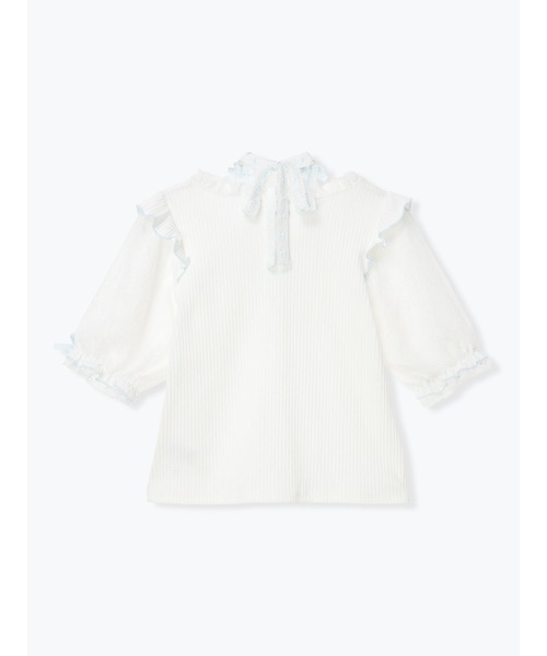 NOEMIE(ノエミー)の「ハートスピンドルチョーカーカットソー(Tシャツ/カットソー・レディース・ピンク/ブラック/サックスブルー・M)」の14枚目の写真