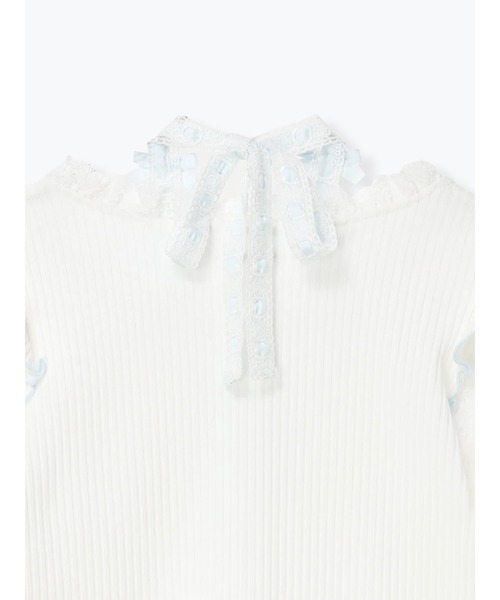NOEMIE(ノエミー)の「ハートスピンドルチョーカーカットソー(Tシャツ/カットソー・レディース・ピンク/ブラック/サックスブルー・M)」の18枚目の写真