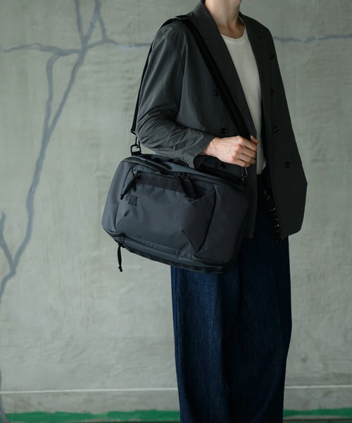 MIS(エムアイエス)の「3WAY BACKPACK(バックパック/リュック・メンズ・ダークグレー/ブラック・ONESIZE)」の21枚目の写真
