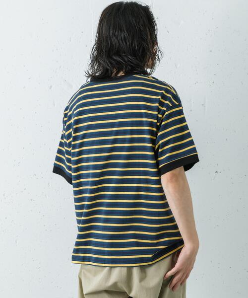 LOTTO(ロット)の「LOTTO K.TERADA MULTI BORDER T-SHIRTS(Tシャツ/カットソー・メンズ・イエロー系その他/ブルー系その他・MEDIUM/XX-LARGE/X-LARGE/LARGE)」の5枚目の写真