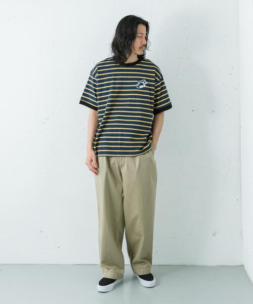LOTTO(ロット)の「LOTTO K.TERADA MULTI BORDER T-SHIRTS(Tシャツ/カットソー・メンズ・イエロー系その他/ブルー系その他・MEDIUM/XX-LARGE/X-LARGE/LARGE)」の6枚目の写真