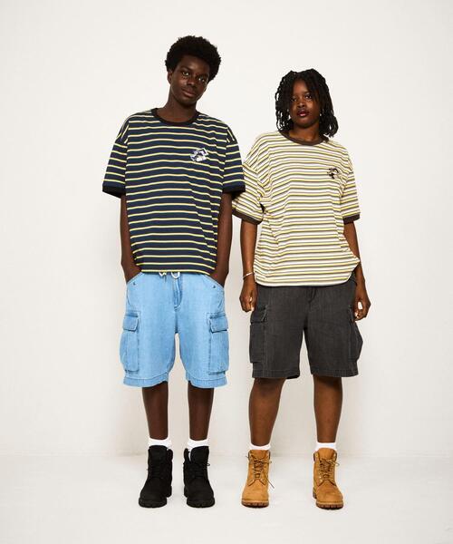 LOTTO(ロット)の「LOTTO K.TERADA MULTI BORDER T-SHIRTS(Tシャツ/カットソー・メンズ・イエロー系その他/ブルー系その他・MEDIUM/XX-LARGE/X-LARGE/LARGE)」の7枚目の写真