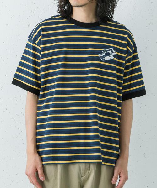 LOTTO(ロット)の「LOTTO K.TERADA MULTI BORDER T-SHIRTS(Tシャツ/カットソー・メンズ・イエロー系その他/ブルー系その他・MEDIUM/XX-LARGE/X-LARGE/LARGE)」の9枚目の写真