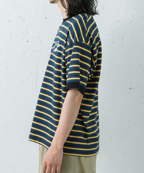 LOTTO(ロット)の「LOTTO K.TERADA MULTI BORDER T-SHIRTS(Tシャツ/カットソー・メンズ・イエロー系その他/ブルー系その他・MEDIUM/XX-LARGE/X-LARGE/LARGE)」の10枚目の写真
