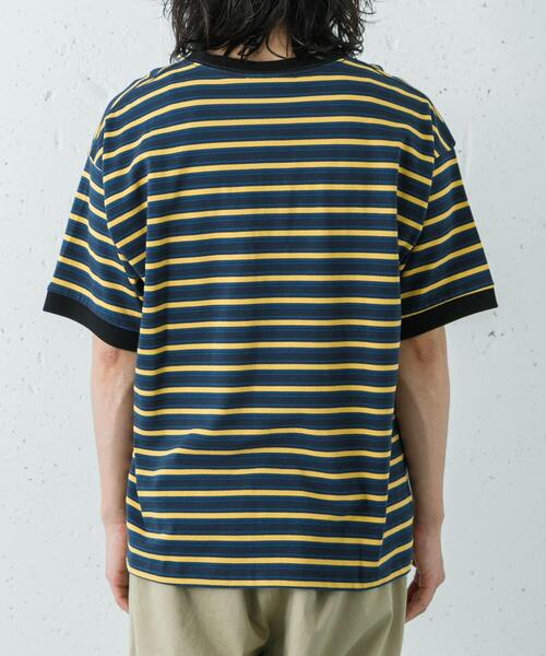 LOTTO(ロット)の「LOTTO K.TERADA MULTI BORDER T-SHIRTS(Tシャツ/カットソー・メンズ・イエロー系その他/ブルー系その他・MEDIUM/XX-LARGE/X-LARGE/LARGE)」の11枚目の写真
