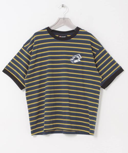 LOTTO(ロット)の「LOTTO K.TERADA MULTI BORDER T-SHIRTS(Tシャツ/カットソー・メンズ・イエロー系その他/ブルー系その他・MEDIUM/XX-LARGE/X-LARGE/LARGE)」の12枚目の写真