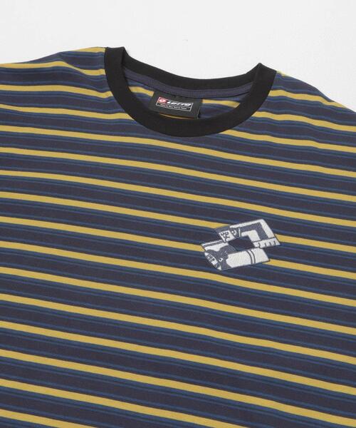 LOTTO(ロット)の「LOTTO K.TERADA MULTI BORDER T-SHIRTS(Tシャツ/カットソー・メンズ・イエロー系その他/ブルー系その他・MEDIUM/XX-LARGE/X-LARGE/LARGE)」の13枚目の写真