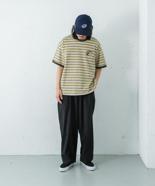 LOTTO(ロット)の「LOTTO K.TERADA MULTI BORDER T-SHIRTS(Tシャツ/カットソー・メンズ・イエロー系その他/ブルー系その他・MEDIUM/XX-LARGE/X-LARGE/LARGE)」の20枚目の写真