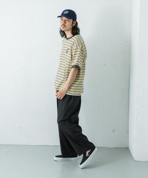 LOTTO(ロット)の「LOTTO K.TERADA MULTI BORDER T-SHIRTS(Tシャツ/カットソー・メンズ・イエロー系その他/ブルー系その他・MEDIUM/XX-LARGE/X-LARGE/LARGE)」の21枚目の写真