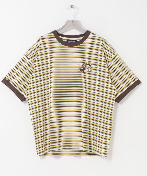 LOTTO(ロット)の「LOTTO K.TERADA MULTI BORDER T-SHIRTS(Tシャツ/カットソー・メンズ・イエロー系その他/ブルー系その他・MEDIUM/XX-LARGE/X-LARGE/LARGE)」の22枚目の写真