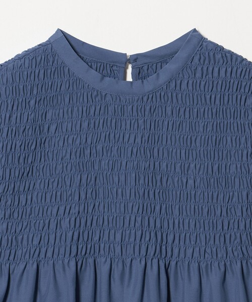 A DAY IN THE LIFE UNITED ARROWS(アデイインザライフユナイテッドアローズ)の「シャーリング ペプラム ノースリーブブラウス <A DAY IN THE LIFE>(シャツ/ブラウス・レディース・オフホワイト/ダークグレー/コバルトブルー・FREE)」の19枚目の写真