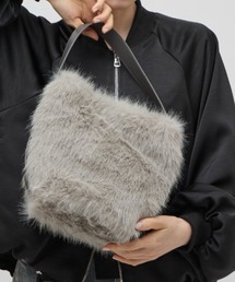 フェイクファーショルダーBAG