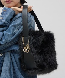 Lui's | フェイクファーショルダーBAG(ショルダーバッグ)